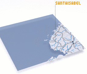 3d view of Santa Isabel