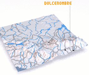 3d view of Dulce Nombre