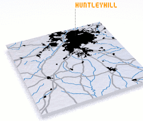 3d view of Huntley Hill