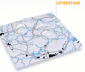 3d view of Lathemtown