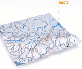 3d view of Poró