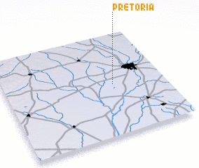 3d view of Pretoria