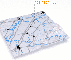 3d view of Robinson Mill