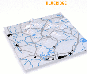 3d view of Blue Ridge