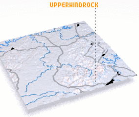 3d view of Upper Windrock