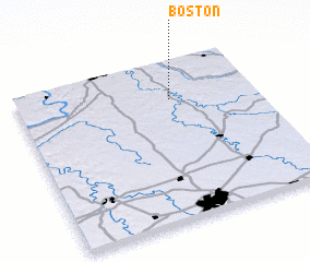 3d view of Boston