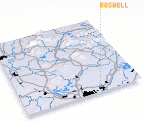 3d view of Roswell