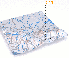 3d view of Cirrí