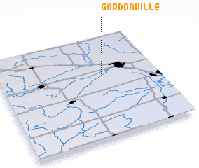 3d view of Gordonville