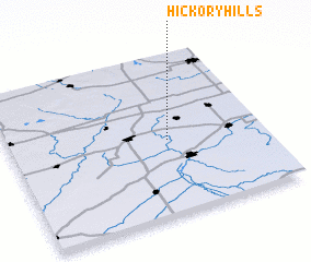 3d view of Hickory Hills
