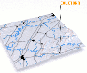 3d view of Coletown