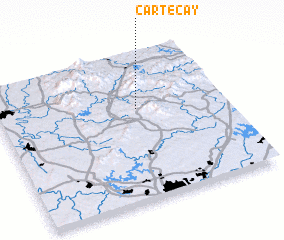 3d view of Cartecay