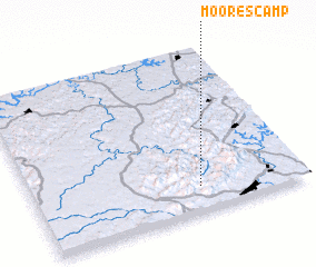 3d view of Moores Camp