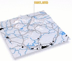 3d view of Oakland