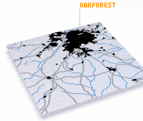 3d view of Oak Forest