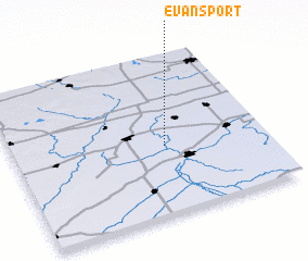 3d view of Evansport