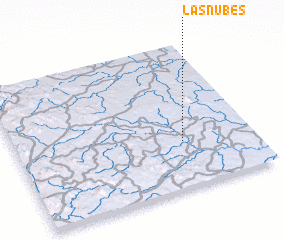 3d view of Las Nubes