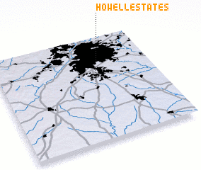 3d view of Howell Estates