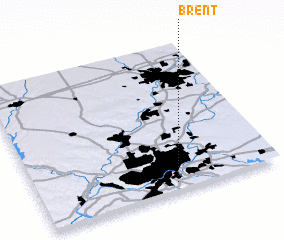 3d view of Brent