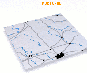 3d view of Portland
