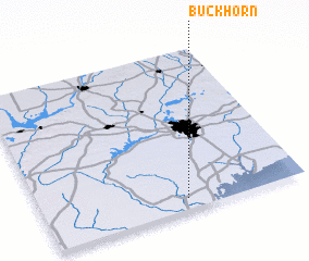 3d view of Buckhorn