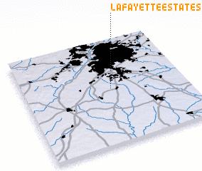 3d view of Lafayette Estates