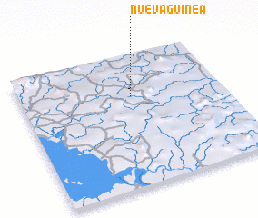 3d view of Nueva Guinea