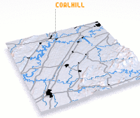 3d view of Coal Hill