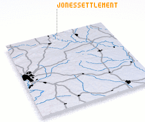 3d view of Jones Settlement