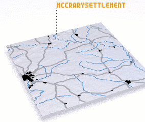 3d view of McCrary Settlement