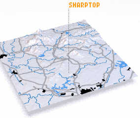 3d view of Sharp Top