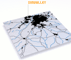 3d view of Sun Valley