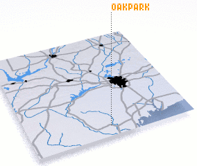 3d view of Oak Park