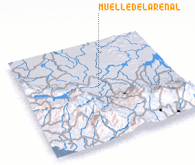 3d view of Muelle del Arenal