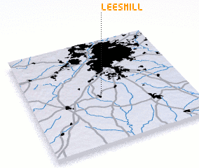 3d view of Lees Mill