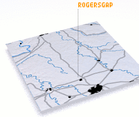 3d view of Rogers Gap