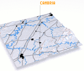 3d view of Cambria