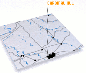 3d view of Cardinal Hill