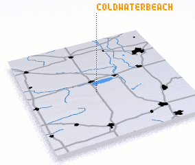 3d view of Coldwater Beach