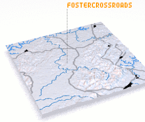 3d view of Foster Crossroads