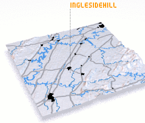 3d view of Ingleside Hill