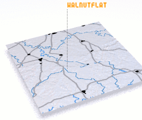 3d view of Walnut Flat