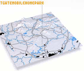 3d view of Eastgate Mobile Home Park