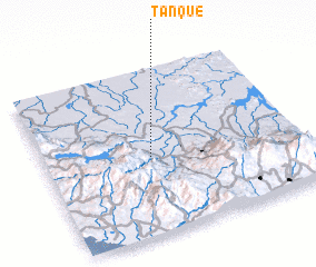 3d view of Tanque