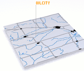 3d view of Oil City