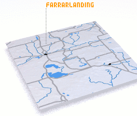 3d view of Farrar Landing