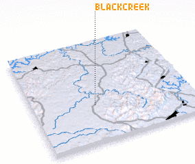 3d view of Black Creek