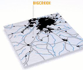 3d view of Big Creek