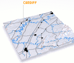 3d view of Cardiff