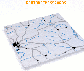 3d view of Routons Crossroads